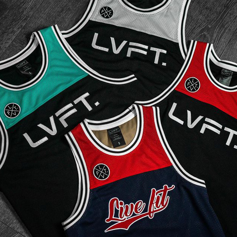 Nouveaux Sports Basketball Vest Hommes Absorbant Et Transpiration Respirant Fitness Vêtements À La Mode Hommes Casual Sports Running Vest À Séchage Rapide