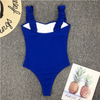 Maillots de bain pour femmes One Piece Plus Size Tummy Control Personnalisé Sexy Push Up Bikini Set Tie Side Maillots de bain