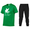 Nouvelle tendance Lil Peep Street T-shirt pour hommes à manches courtes et col rond pour hommes + Pantalon de sport Costume pour hommes