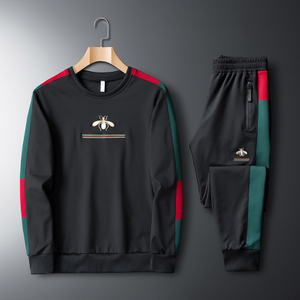 Haute Qualité Personnaliser 2021 Sports Pull Suit Hommes Nouveaux Produits Tendance Sport Casual Hommes Pull Col Rond