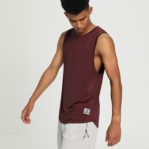 Personnaliser Grand Sport Running Gilet Homme À Séchage Rapide Léger Respirant Fitness Haut Sans Manches
