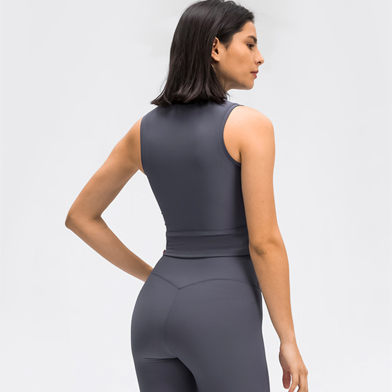 Leggings de yoga entraînement personnalisé grande taille sans couture taille haute côtelé logo imprimé leggings de gymnastique pour femmes