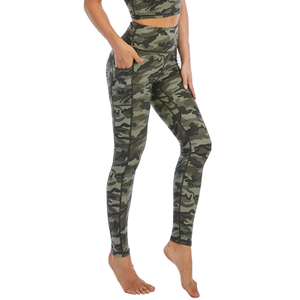 Femmes Customizez Yoga Pants Taille haute Casual Outdoor Running Gym Sports Workout Leggings serrés